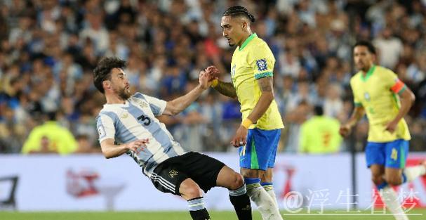 阿根廷世预赛4-1力克巴西,恩佐独秀助攻小蜘蛛建功 阿根廷世预赛4-1力克巴西,恩佐独秀助攻小蜘蛛建功