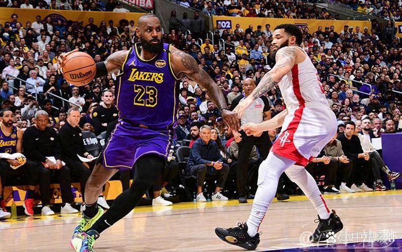 4月1日常规赛：湖人对阵火箭 詹姆斯精彩表现集锦